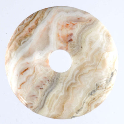 Rosetta Jasper Donut Pendant Carving [Large]