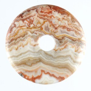 Rosetta Jasper Donut Pendant Carving [Large]