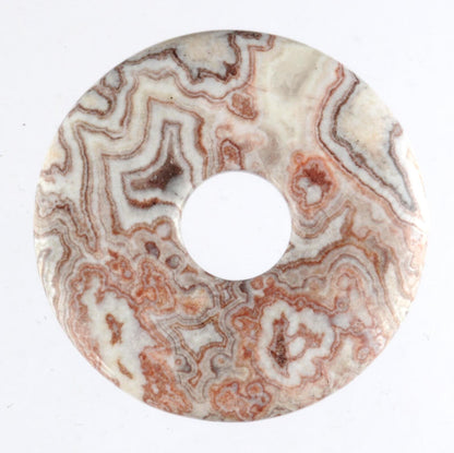 Rosetta Jasper Donut Pendant Carving [Small]