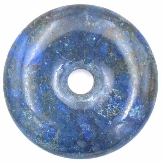 Chrysocolla Donut Pendant Carving