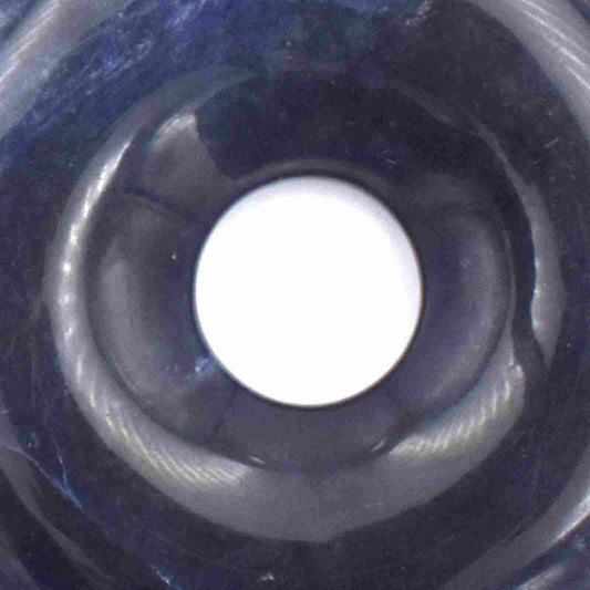 Sodalite Donut Pendant Carving
