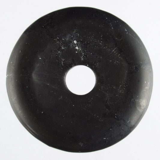Shungite Donut Pendant Carving
