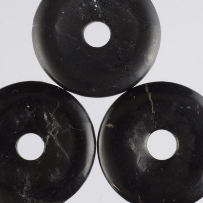 Shungite Donut Pendant Carving