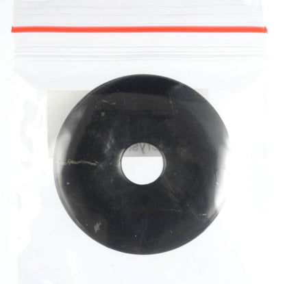 Shungite Donut Pendant Carving
