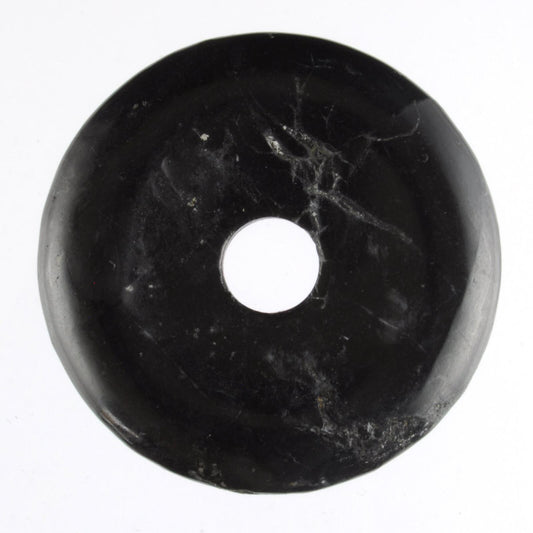Shungite Donut Pendant Carving