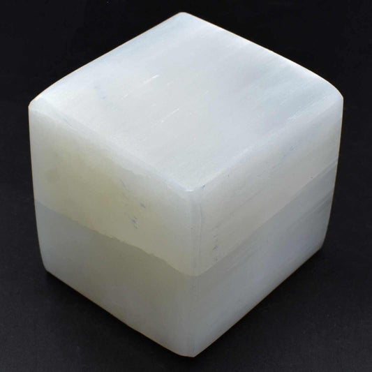 White Selenite Cube