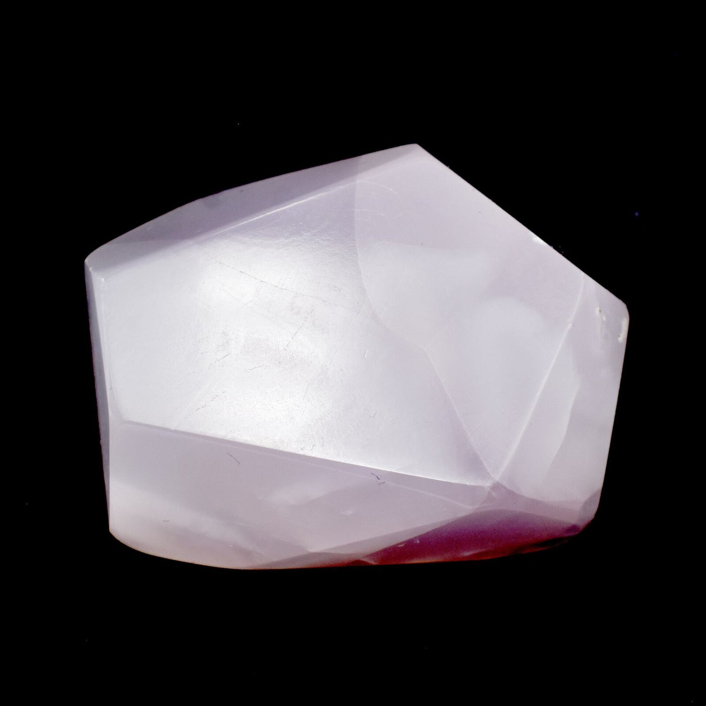 Pink Calcite Freeform Carving