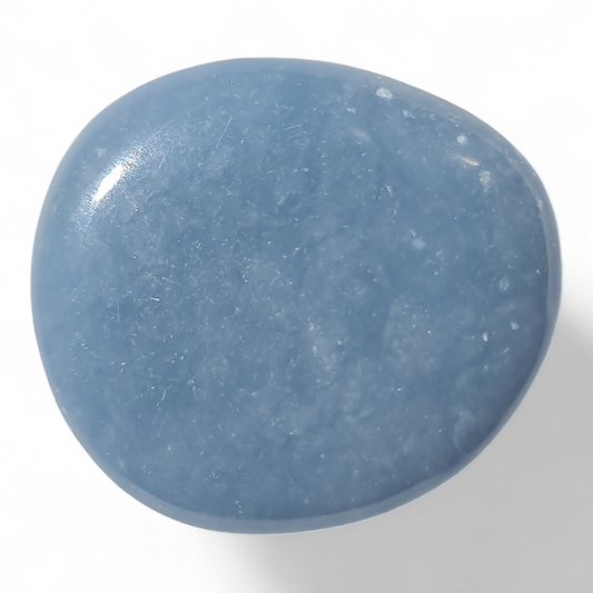 Angelite Palm Stone
