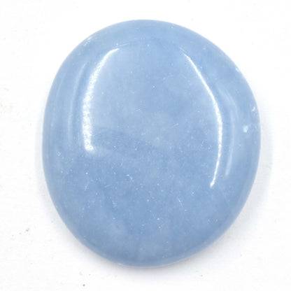 Angelite Palm Stone