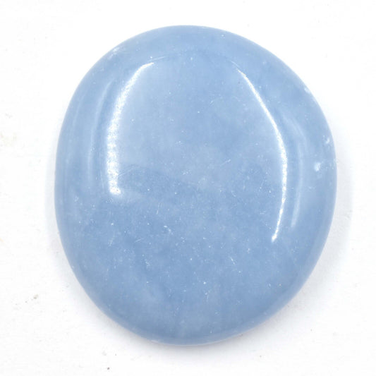 Angelite Palm Stone