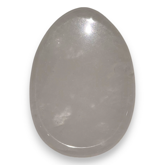Girasol Milky Quartz Worry Stone