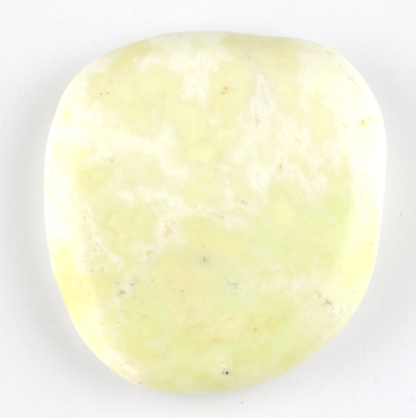 Lemon Chrysoprase Palm Stone