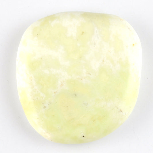 Lemon Chrysoprase Palm Stone
