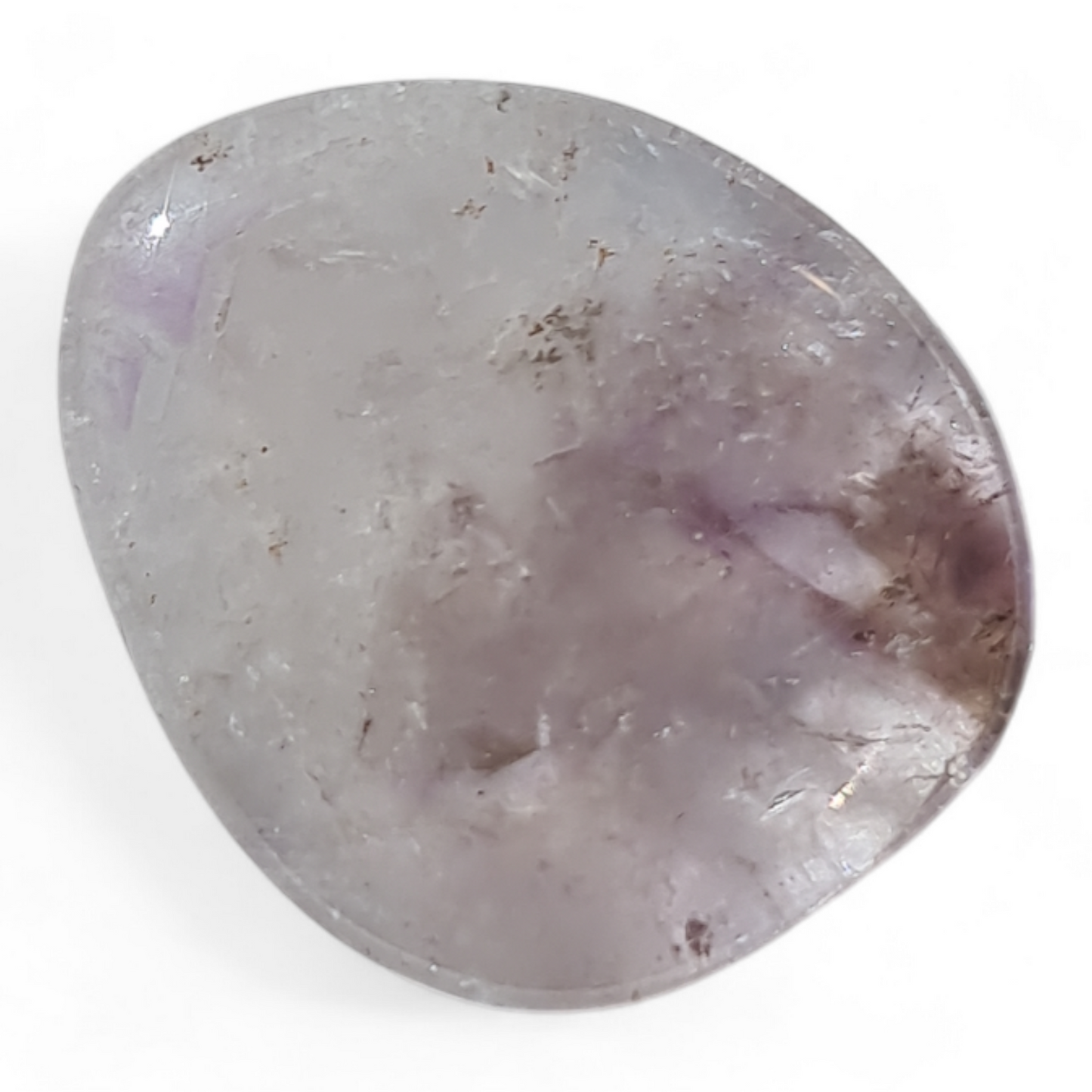 Lavender Amethyst Palm Stone [35-36 mm]