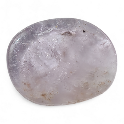 Lavender Amethyst Palm Stone [37-38 mm]