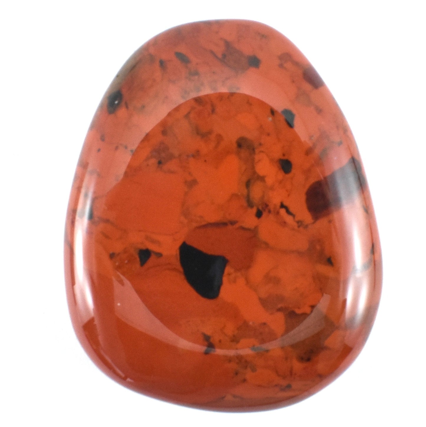 Poppy Jasper Palm Stone