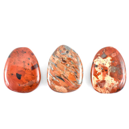 Poppy Jasper Palm Stone