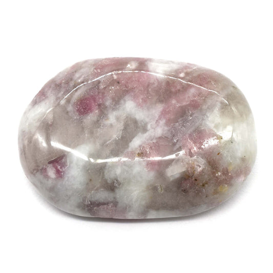 Pink Tourmaline in Quartz Palm Stone [Type 1 - 2pcs]