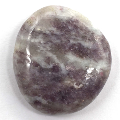 Pink Tourmaline in Quartz Palm Stone [Type 1 - 2pcs]