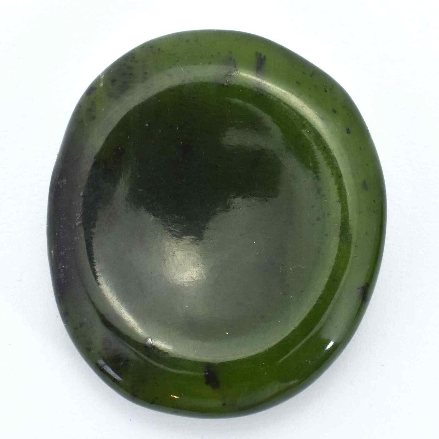 Freeform Jade Nephrite Worry Stone