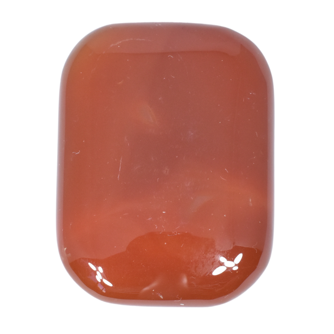 Carnelian Rectangle Stone Carving