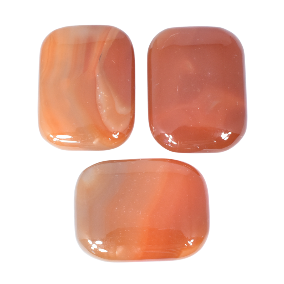 Carnelian Rectangle Stone Carving