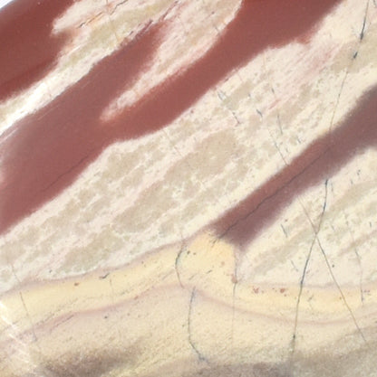 Banded Cream Jasper Soapstone Carving