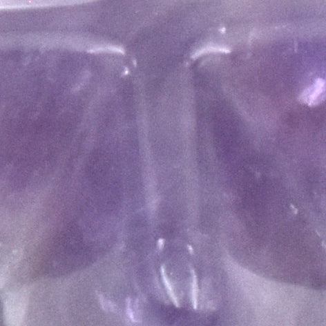 Chevron Amethyst Merkaba Carving