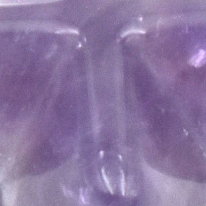 Chevron Amethyst Merkaba Carving