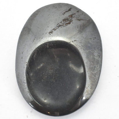 Oval Hematite Worry Stone