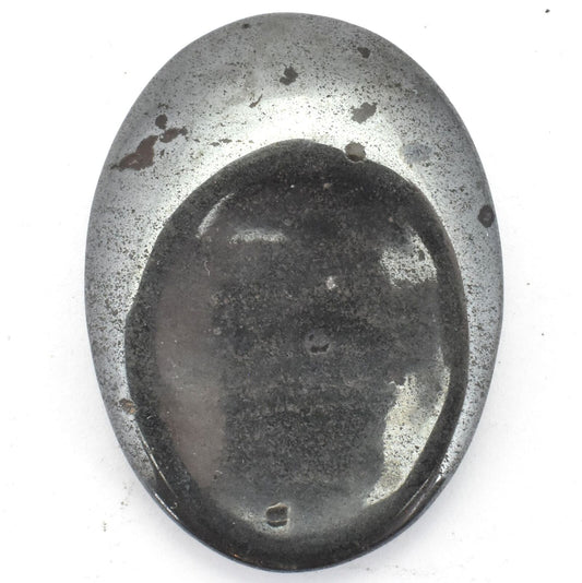 Oval Hematite Worry Stone