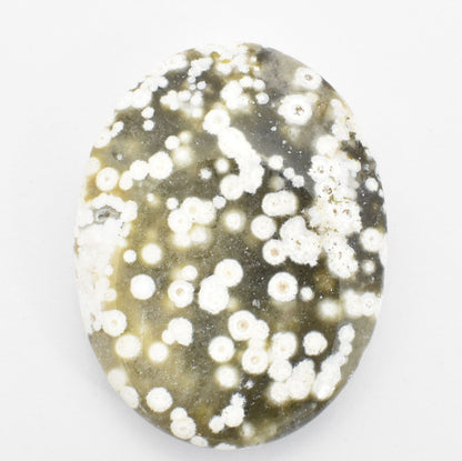 Oval Jasper Ocean Worry Stone