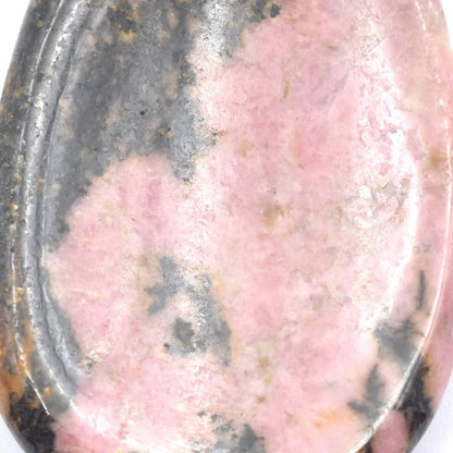 Oval Rhodonite Worry Stone
