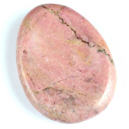 Oval Rhodonite Worry Stone