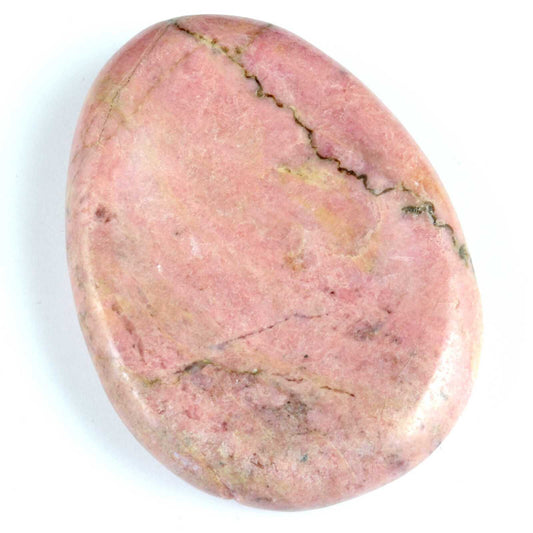 Oval Rhodonite Worry Stone