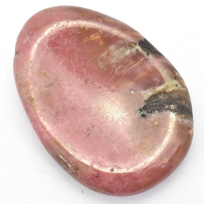 Oval Rhodonite Worry Stone