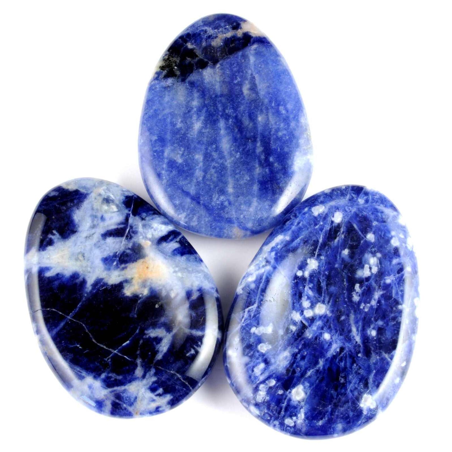 Oval Sodalite Worry Stone
