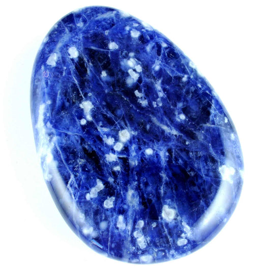 Oval Sodalite Worry Stone