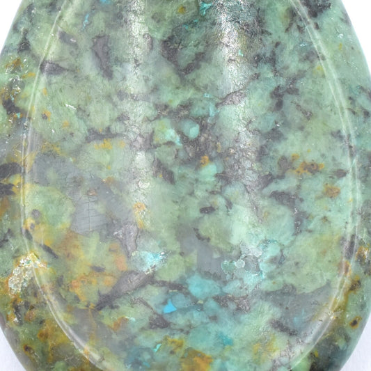 Oval Turquoise African Worry Stone