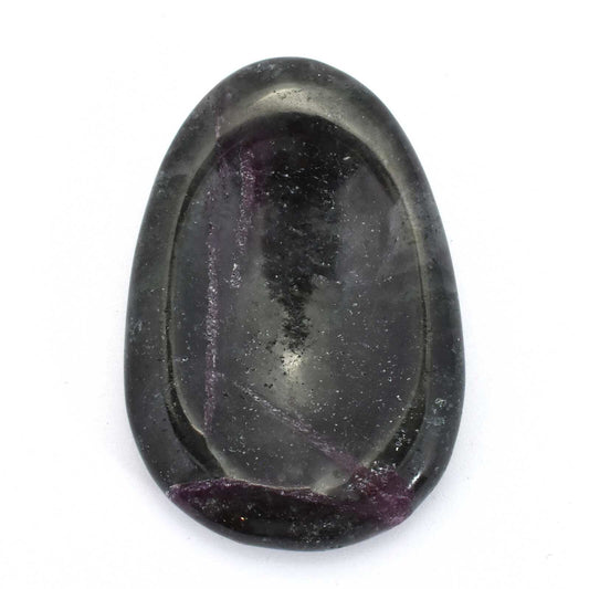 Oval Ruby In Zoisite Worry Stone