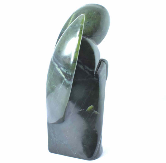 Nephrite Jade Angel Carving [Extra Large]
