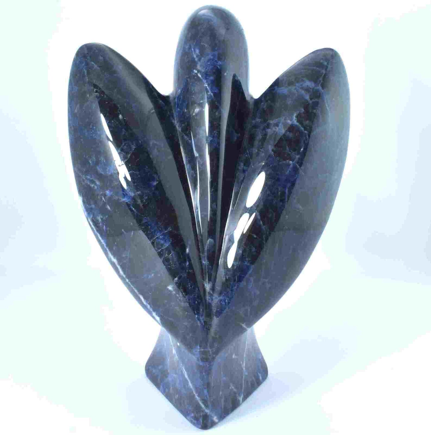 Sodalite Angel Carving [Large]