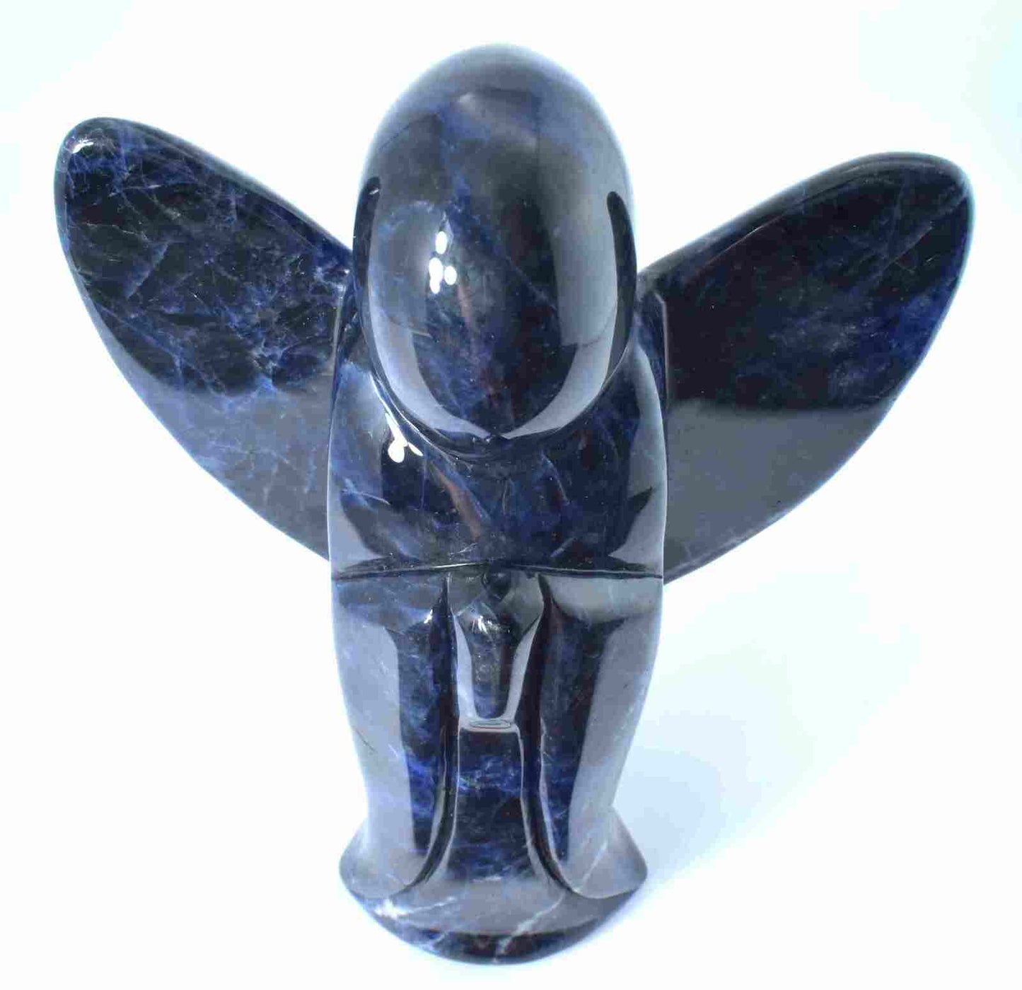Sodalite Angel Carving [Large]