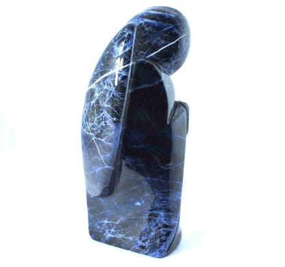 Sodalite Angel Carving [Extra Large]