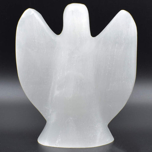 Selenite Angel Carving [Extra Large]