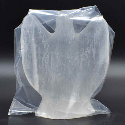 Selenite Angel Carving [Extra Large]