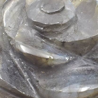Labradorite Flower Carving