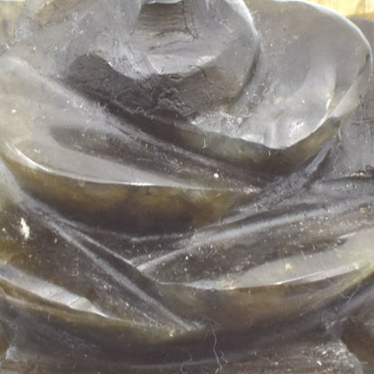 Labradorite Flower Carving